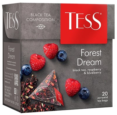 Чай черный Tess Forest dream 20 пирамид - фото 8393