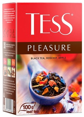 Чай черный Tess Pleasure 100гр. - фото 8395