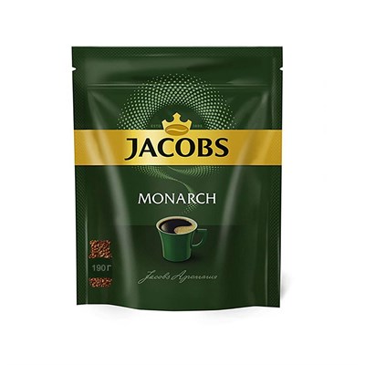 Кофе Jacobs Monarch растворимый 190гр - фото 8482