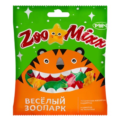 Мармелад ZooMixx в ассортименте 125 гр - фото 9138
