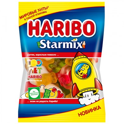 Жевательный мармелад Haribo в ассортименте 80гр - фото 9297