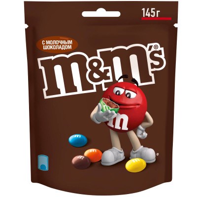 Драже M&M's с шоколадом 145 гр. - фото 9811