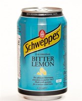 Напиток Schweppes BITTER LEMON 0.33л ж/б
