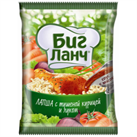 Лапша Биг Ланч с тушенной курицей и луком 75гр пакет