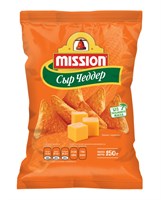 Чипсы кукурузные Mission с сыром 150гр