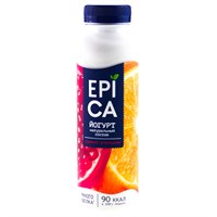 Питьевой йогурт Epica с гранатом и апельсином 260гр