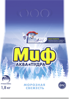 Порошок Миф Ручной Морозная свежесть 1,8кг