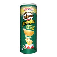 Чипсы Pringles со вкусом сыра и лука 165 гр.