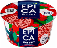 Йогурт Epica 4,8% гранат-малина 130гр