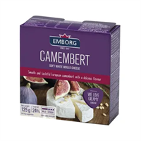 Сыр Emborg Camembert с белой плесенью 125гр