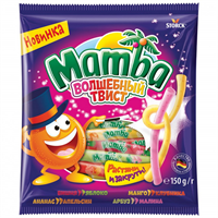 Жевательные конфеты Мамба Волшебный Твист 150 гр