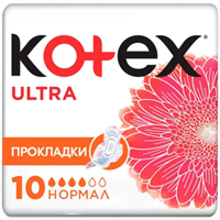 Прокладки Kotex Ultra Drai Normal 10 шт 