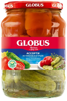 Globus Ассорти из томатов и огурцов 720мл