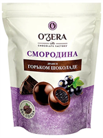 Драже OZera Смородина в горьком шоколаде 150гр