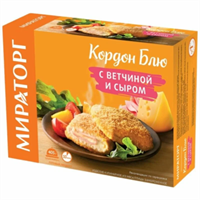 Кордон блю с ветчиной и сыром 405гр