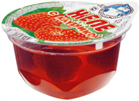 Желе с клубникой Снеговичок 150гр