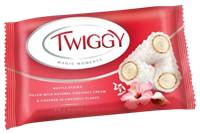 *Конфеты Twiggy в кокосовой обсыпке 185гр