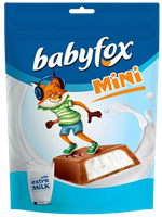 Конфеты Babyfox с молочной начинкой 120гр
