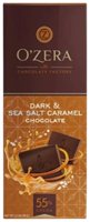 Шоколад OZera Dark&Sea Горький Карамель 90гр