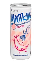 Напиток б/а Milkis Персик 250мл ж/б