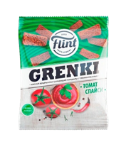 Гренки Flint ржаные со вкусом томат спайси 100 гр.
