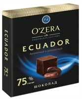 Шоколад OZera Ecuador 75% 90гр