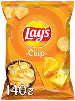 Чипсы Lay's сыр 140 гр.
