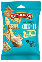 Кириешки Снекиты сметана с зеленью 60гр