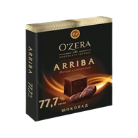 Шоколад OZera Arriba 77,7%  90гр