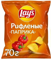 Чипсы Lay's Паприка 70 гр.