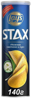 Чипсы Lay's Stax Нежная сметана лук 140 гр.