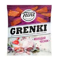 Гренки Гарлики Flint со вкусом чеснока 90гр