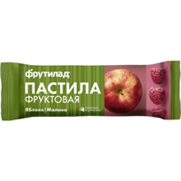 Пастила фруктовая Яблочная с малиной 
