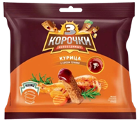 Сухарики 3 корочки Курица +соус терияки 60 гр