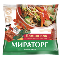 Лапша ВОК по-азиатски с/м 400 гр Мираторг