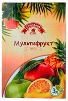Сок Сэм Мультифрукт 3л, коробка+ пакет с краником, Киргизия