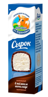 Сырок творожный глазированный в темном шоколаде 23% 50гр