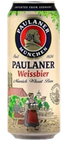 Пиво Paulaner Hefe-Weissbier  ж/б Германия 0.5л 