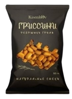 Снеки Гриссини со вкусом ребрышек гриль Kisenkov 50 гр