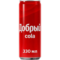 Напиток Добрый Кола 0,33л жб