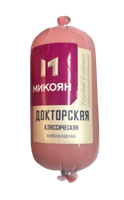 Колбаса Докторская классическая 500гр