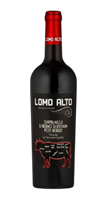 Вино Lomo Alto Tempranilo Cab Sauv Petit Verdot 0,75л кр/сух Испания
