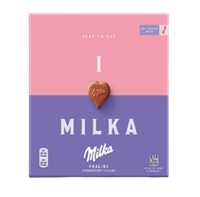 Конфеты Милка с клубничной начинкой 110 гр