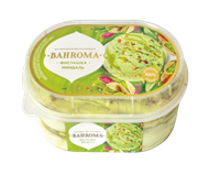 Мороженое Bahroma Фисташка с миндалем 450гр ванна