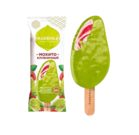 Мороженое Bahroma Клубника-Мохито 75гр