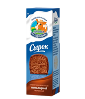 Сырок творожный шоколадный глазир.в молочн шокол. 23% 50гр