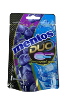 Mentos DUO со вкусом винограда и содовой 45гр