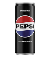 Pepsi Zero Sugar ж/б 0,33л