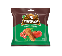 Сухарики 3 корочки Томат с зеленью 100гр