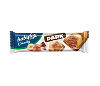 Вафельный батончик Baby fox Creamy Dark ореховый 18,2гр